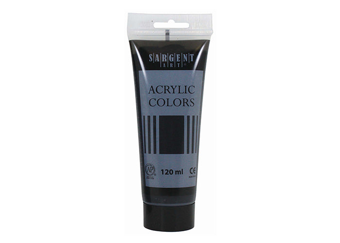 SARGENT ACRYLIC TUBE 120 ML MARS BLACK - Al Masam Stationery LLC Main image