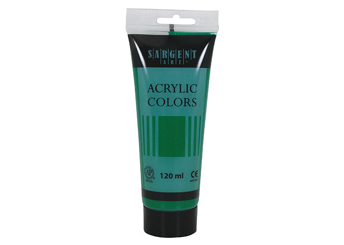 SARGENT ACRYLIC TUBE 120 ML PHTHALO EMERALD GREEN - Al Masam Stationery LLC Main image