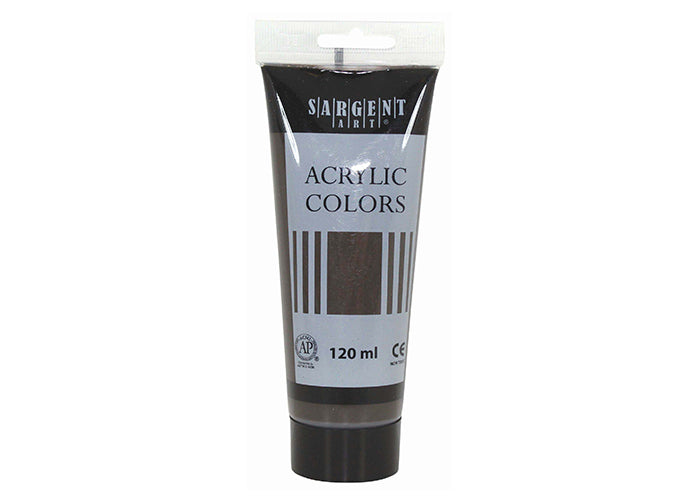 SARGENT ACRYLIC TUBE 120 ML RAW UMBER - Al Masam Stationery LLC Main image