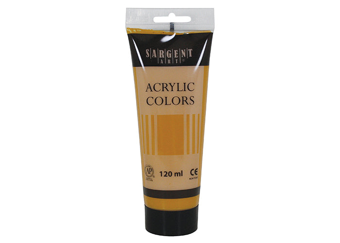SARGENT ACRYLIC TUBE 120 ML YELLOW OCHRE - Al Masam Stationery LLC Main image