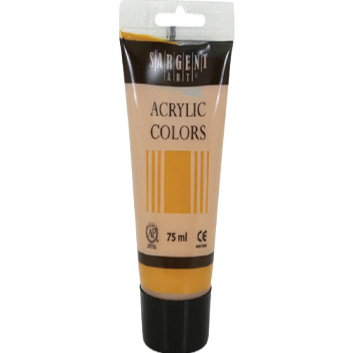 SARGENT ACRYLIC TUBE 75 ML YELLOW OCHRE - Al Masam Stationery LLC Main image