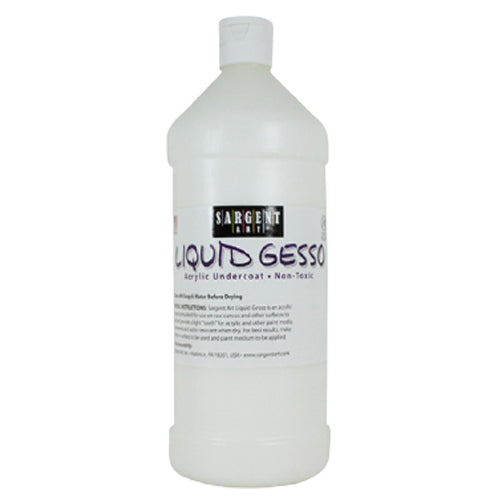 SARGENT 32 OZ. ACRYLIC GESSO - Al Masam Stationery LLC Main image