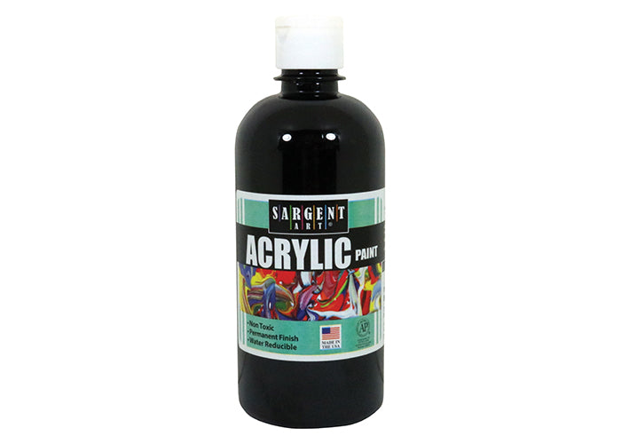 SARGENT Acrylic 16oz CB Black/Ivory Blk - Al Masam Stationery LLC Main image
