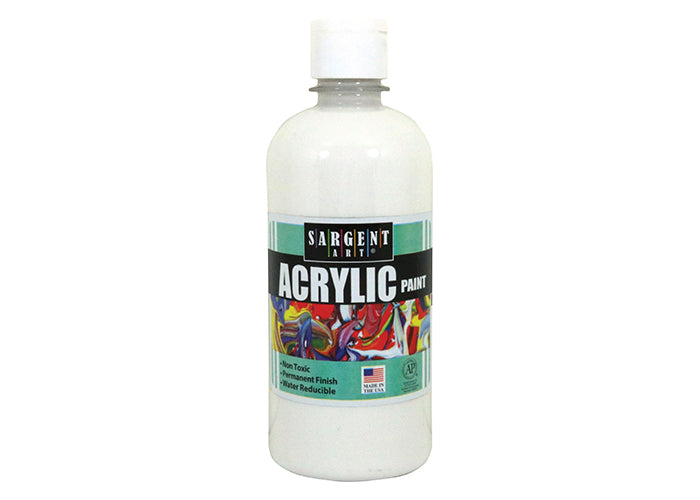 SARGENT Acrylic 16oz CB White - Al Masam Stationery LLC Main image