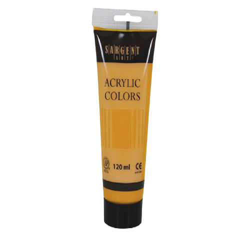 SARGENT ACRYLIC TUBE 120 ML CADMIUM YELLOW MEDIUM - Al Masam Stationery LLC Main image