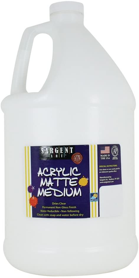 Sargent Gallon Acrylic Matte Medium - Al Masam Stationery LLC Main image