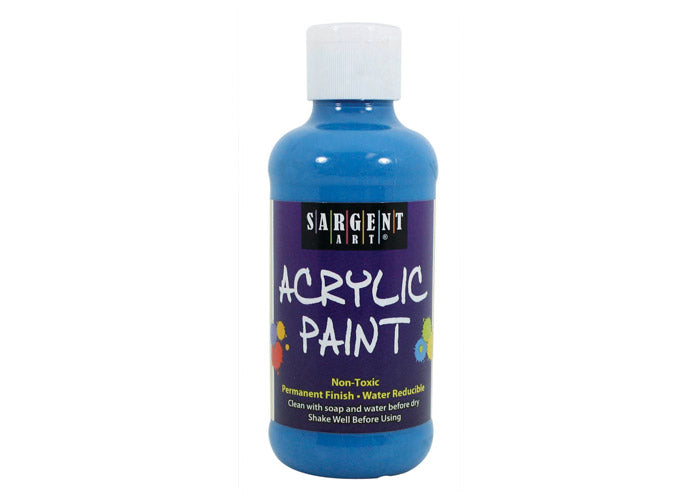 SARGENT Neon Acrylic 8oz Blue - Al Masam Stationery LLC Main image