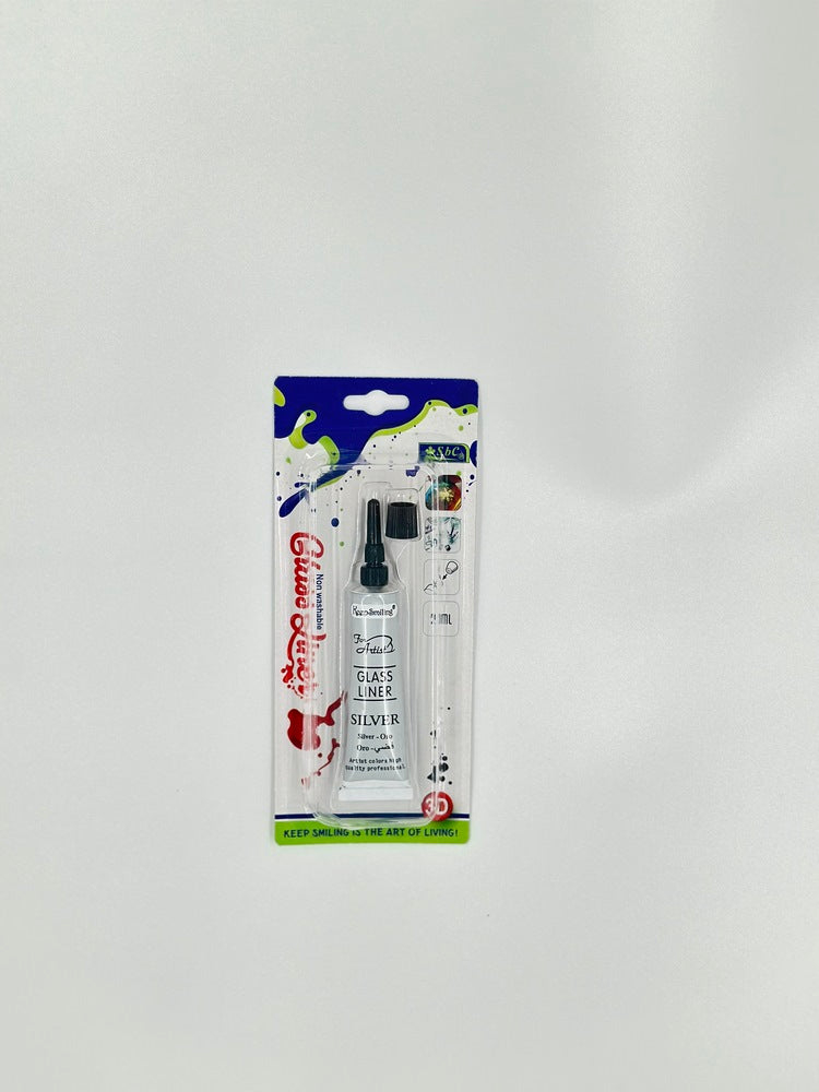 SBC Glass Liner Silver - Al Masam Stationery LLC Main image