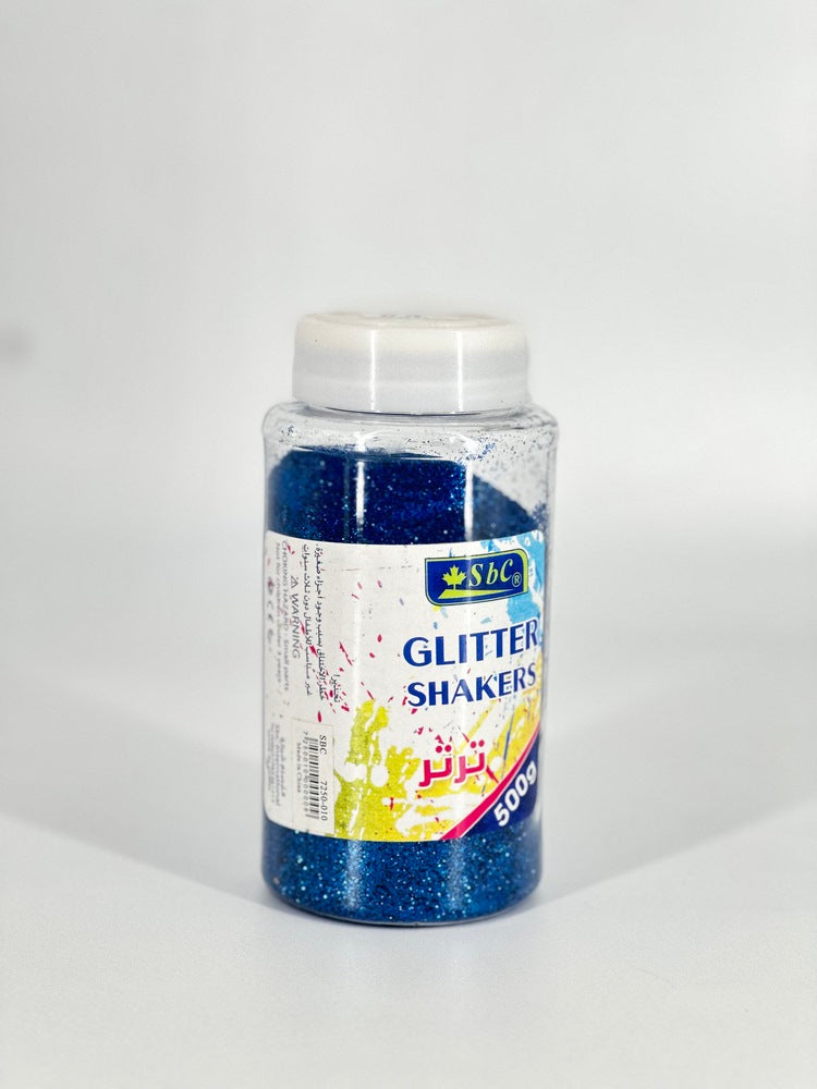 SBC Glitter Powder 500gm Blue - Al Masam Stationery LLC Main image