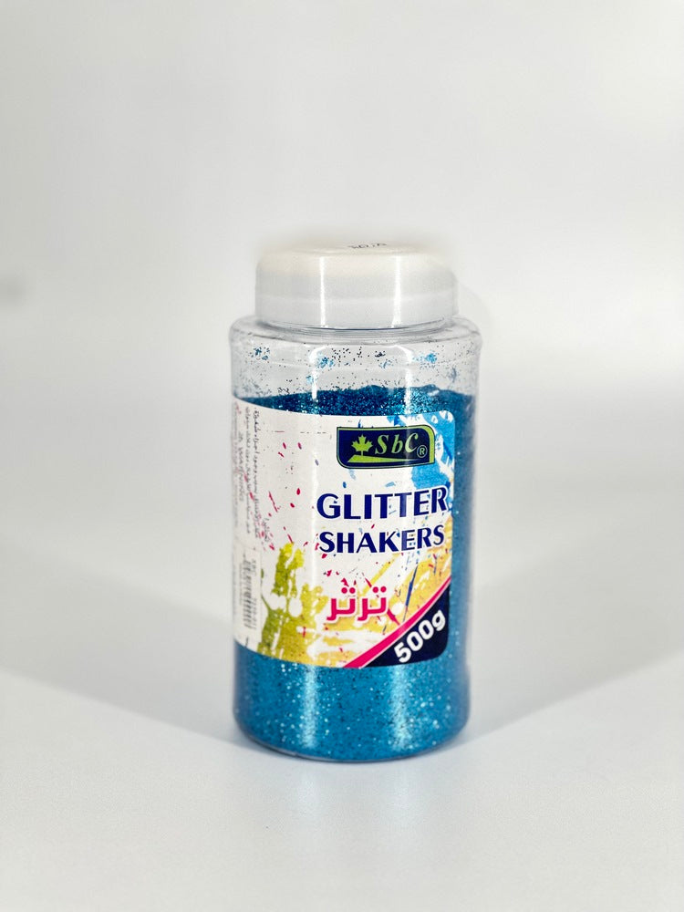 SBC Glitter Powder 500gm Turquoise - Al Masam Stationery LLC Main image