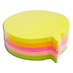 Sticky Note Pad Assorted Colour Cloud