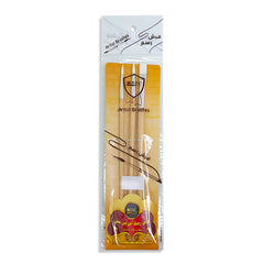 Artist Brush 3PC Assorted Brush Set(Wooden) - Al Masam Stationery LLC