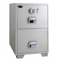 Eagle Fire Resistant 2 Drawer Filing Cabinet With Castor SF680-2EKX