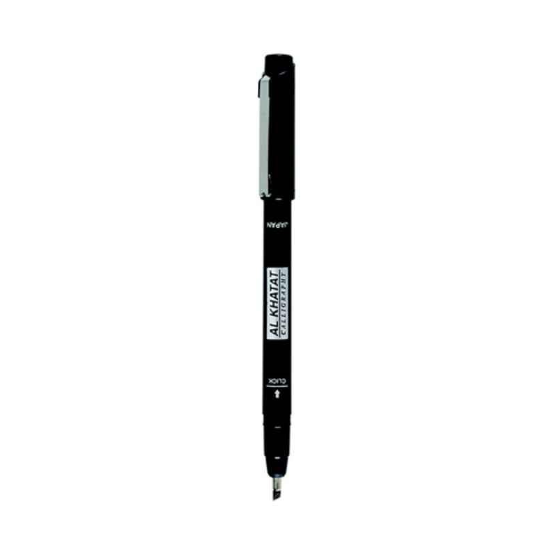 Al Khatat Calligraphy Pen 3.0 Black - Al Masam Stationery LLC