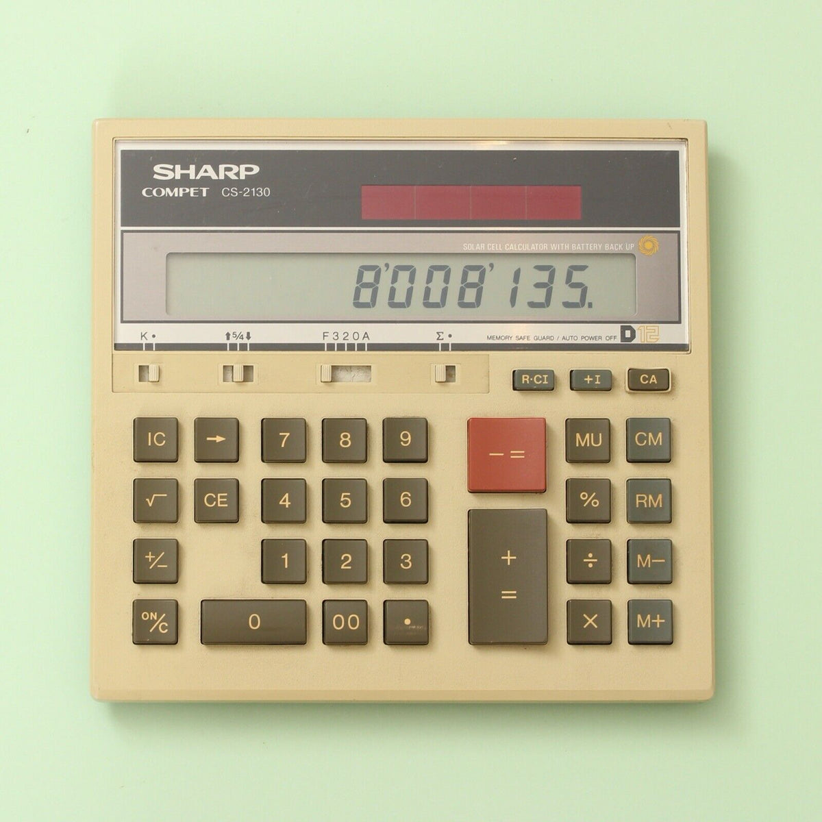 Sharp Calculator , Model - CS2130 - Al Masam Stationery LLC