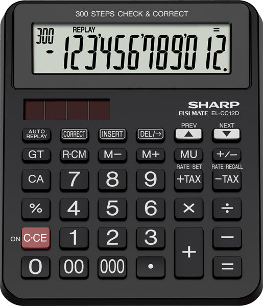 Sharp Calculator , Model - ELCC12D - Al Masam Stationery LLC Main image