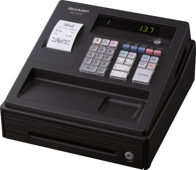 Sharp Calculator , Model - XEA137 - Al Masam Stationery LLC Main image