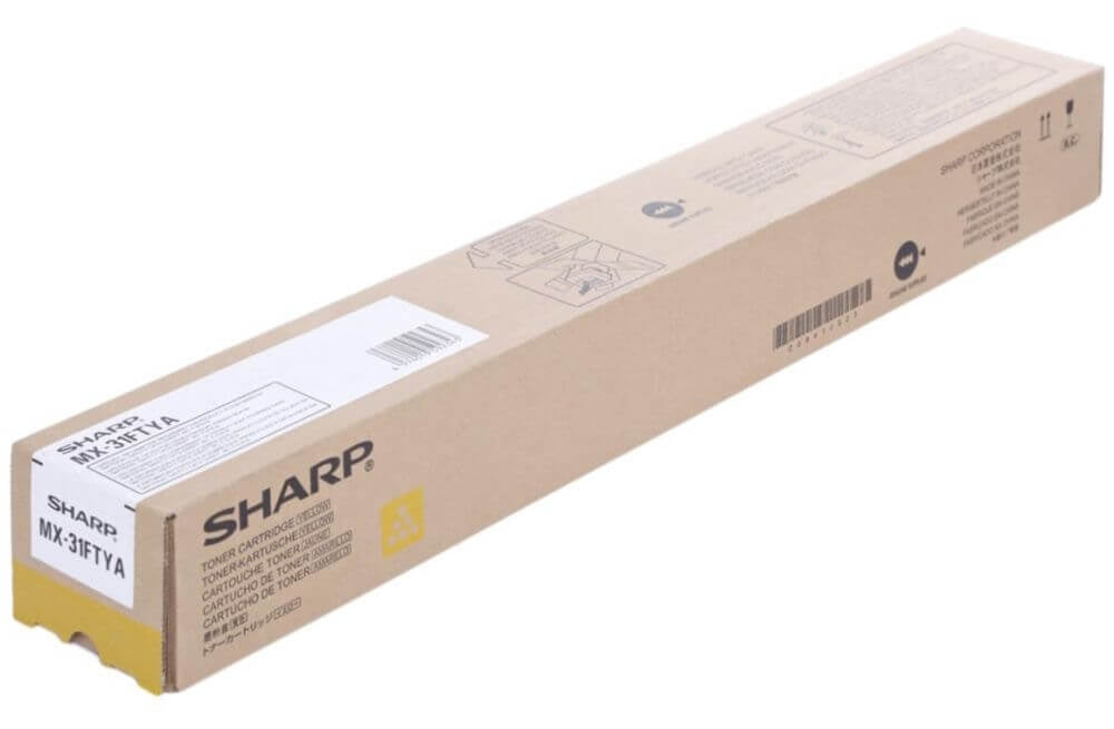 Sharp MX-3100 MX-31FT Yellow Toner - Al Masam Stationery LLC Main image