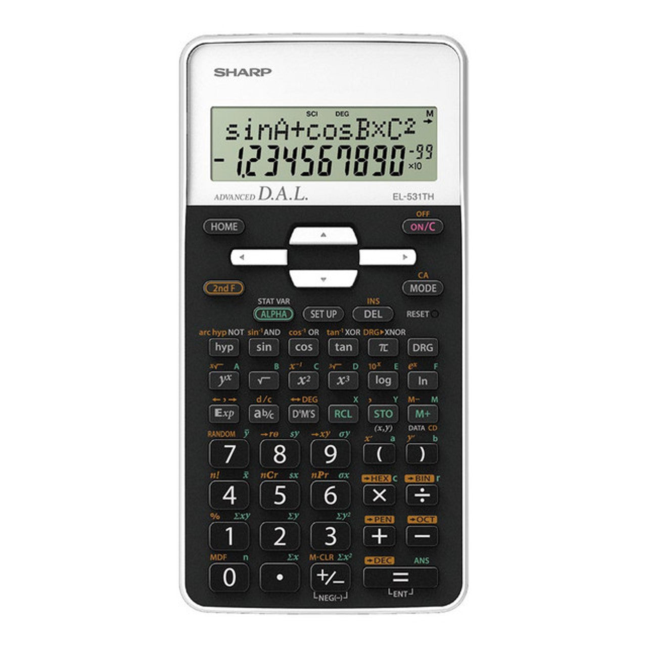 Sharp Calculator , Model - EL531 - Al Masam Stationery LLC Main image