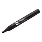 Set of five Sharpie chisel tip permanent markers in assorted colors, ideal for bold writing and artistic projects.
