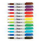 Sharpie Classic And Metallic Fine Point Permanent Marker Assorted 14 Pieces - Al Masam Stationery LLC