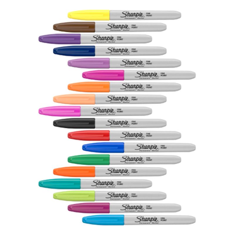 Sharpie Fine Point Permanent Marker Assorted 20 Pieces Secondary image