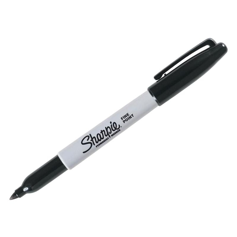 Sharpie Fine Tip Black Ink Permanent Marker 2 Pieces Secondary image