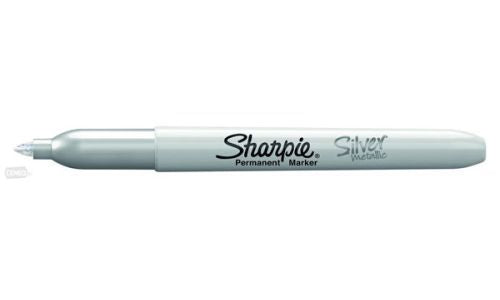 Sharpie Permanent Marker Metallic Silver - (SP-1891063) - Al Masam Stationery LLC Main image