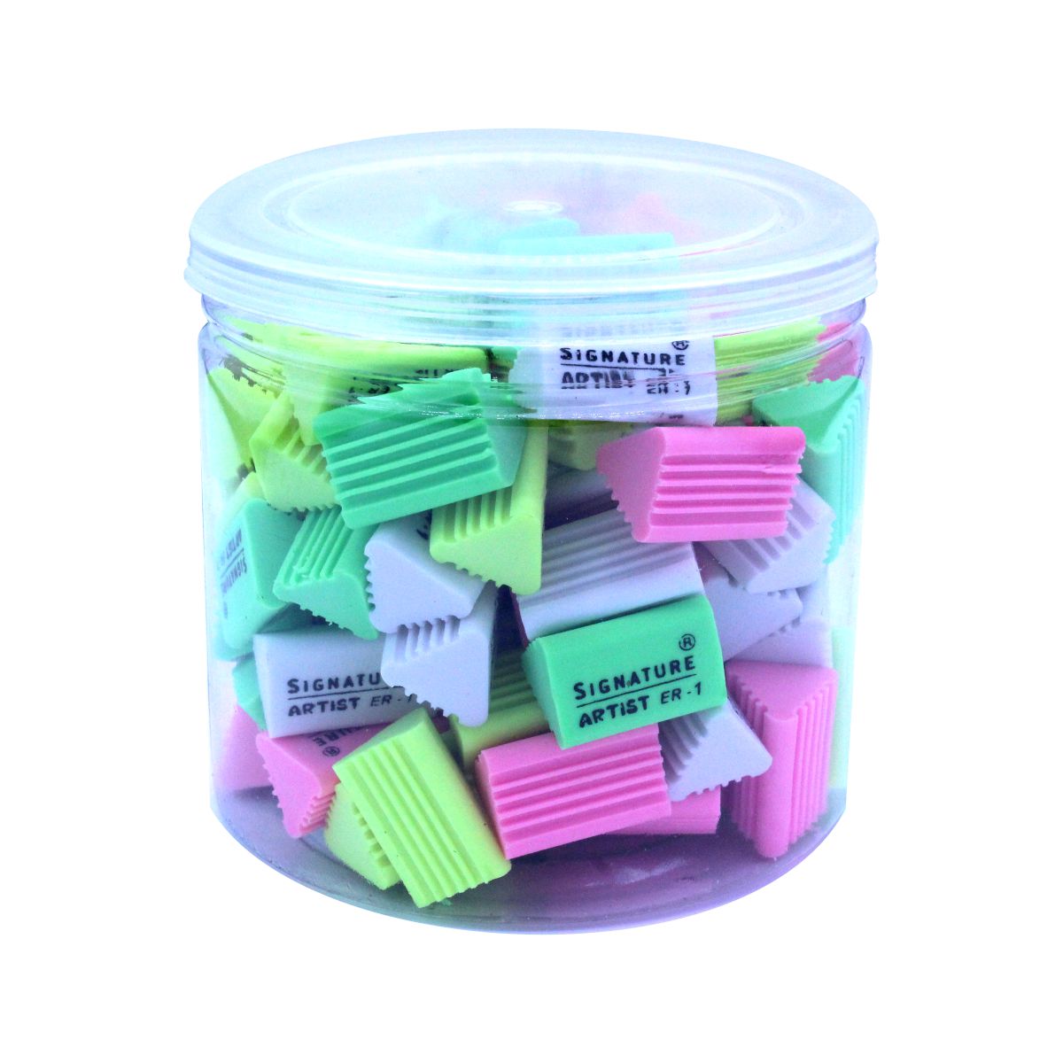 Signature Artist Eraser ER-1 | Jar Containing 96 Pieces - Al Masam Stationery LLC Main image