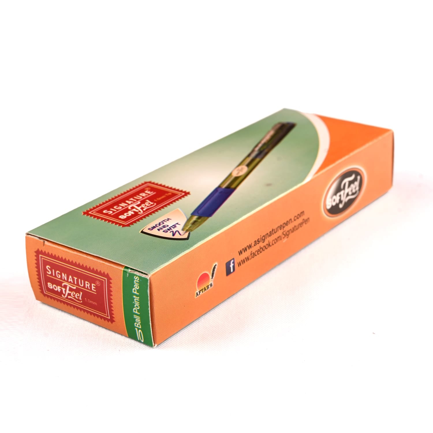 Signature Soft Feel (SML) (Retractable Ball Point Pen) - Black - Al Masam Stationery LLC