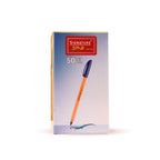 Signature Star (1.0mm Tip Ball Point Pen) (STR) - Blue | Pack Containin 50 Piece - Al Masam Stationery LLC