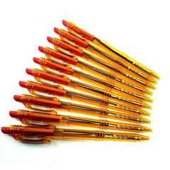 Signature Orenj (ORJ) (Retractable Ball Point Pen) - Red - Al Masam Stationery LLC