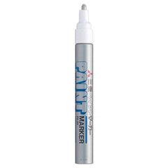 Uni PX20 Paint Marker Bullet Tip Silver (Pack of 12)