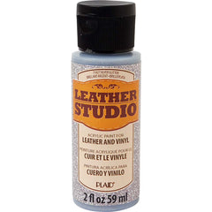 Leather Studio Paint Silver Glitter 2 Oz. - Al Masam Stationery LLC