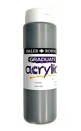 Daler Rowney Graduate Acrylic Color SILVER (IMIT) - Al Masam Stationery LLC