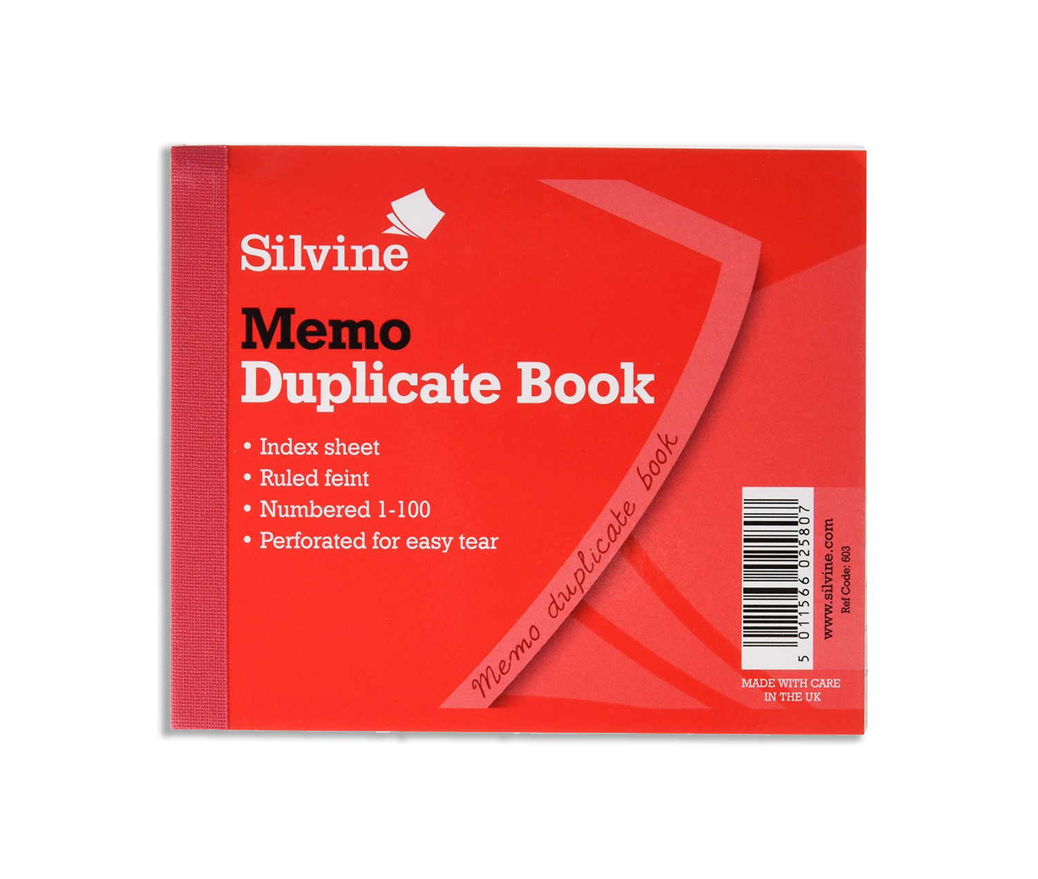 Duplicate Book Silvine 603 - Al Masam Stationery LLC Main image