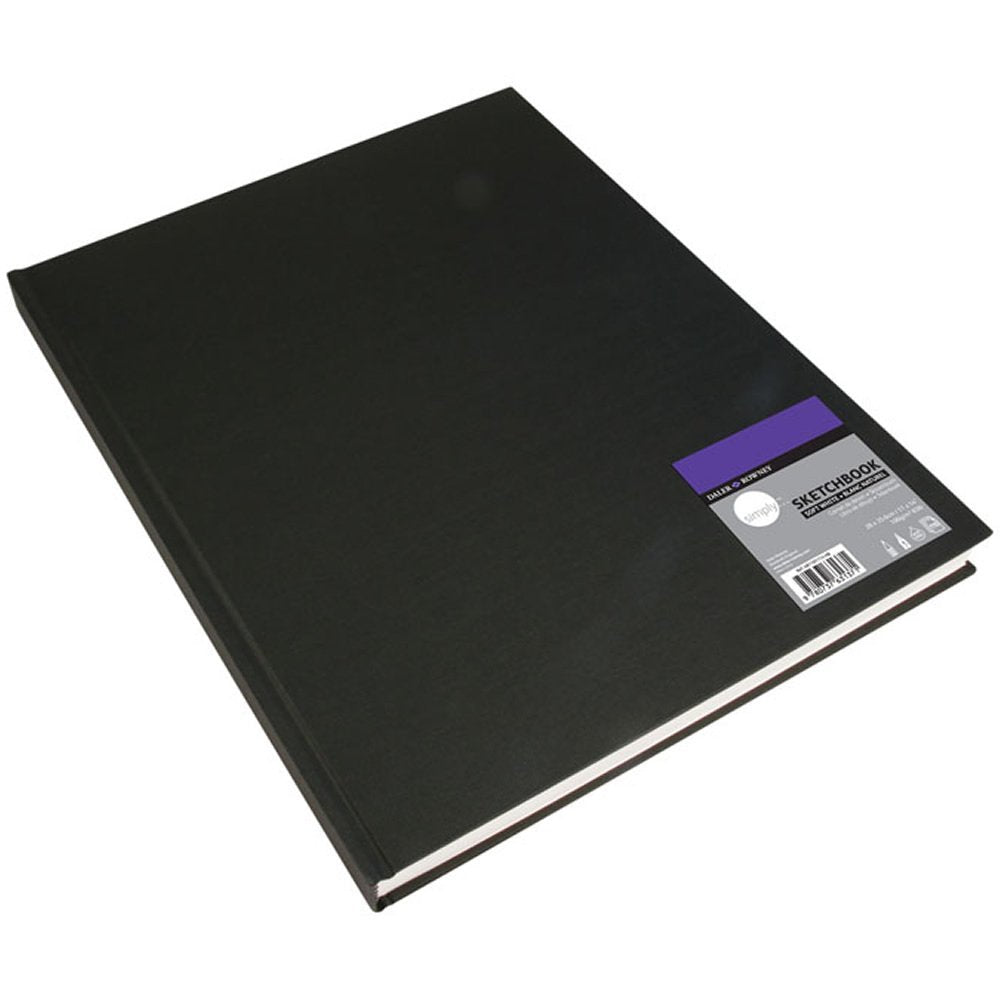 Simply Hardback Sketchbook 100G A3 54SH - Al Masam Stationery LLC