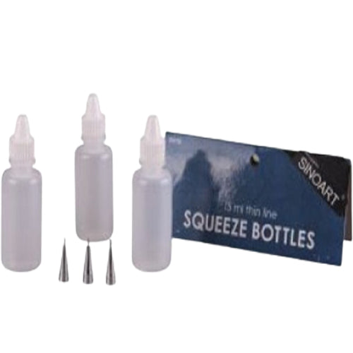 Plastic Squeeze Bottle 3x15 ML - Al Masam Stationery LLC Main image