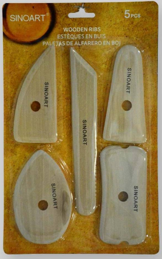 POTTERY TOOLS 22CM, SET OF 6 PCS - Al Masam Stationery LLC Main image