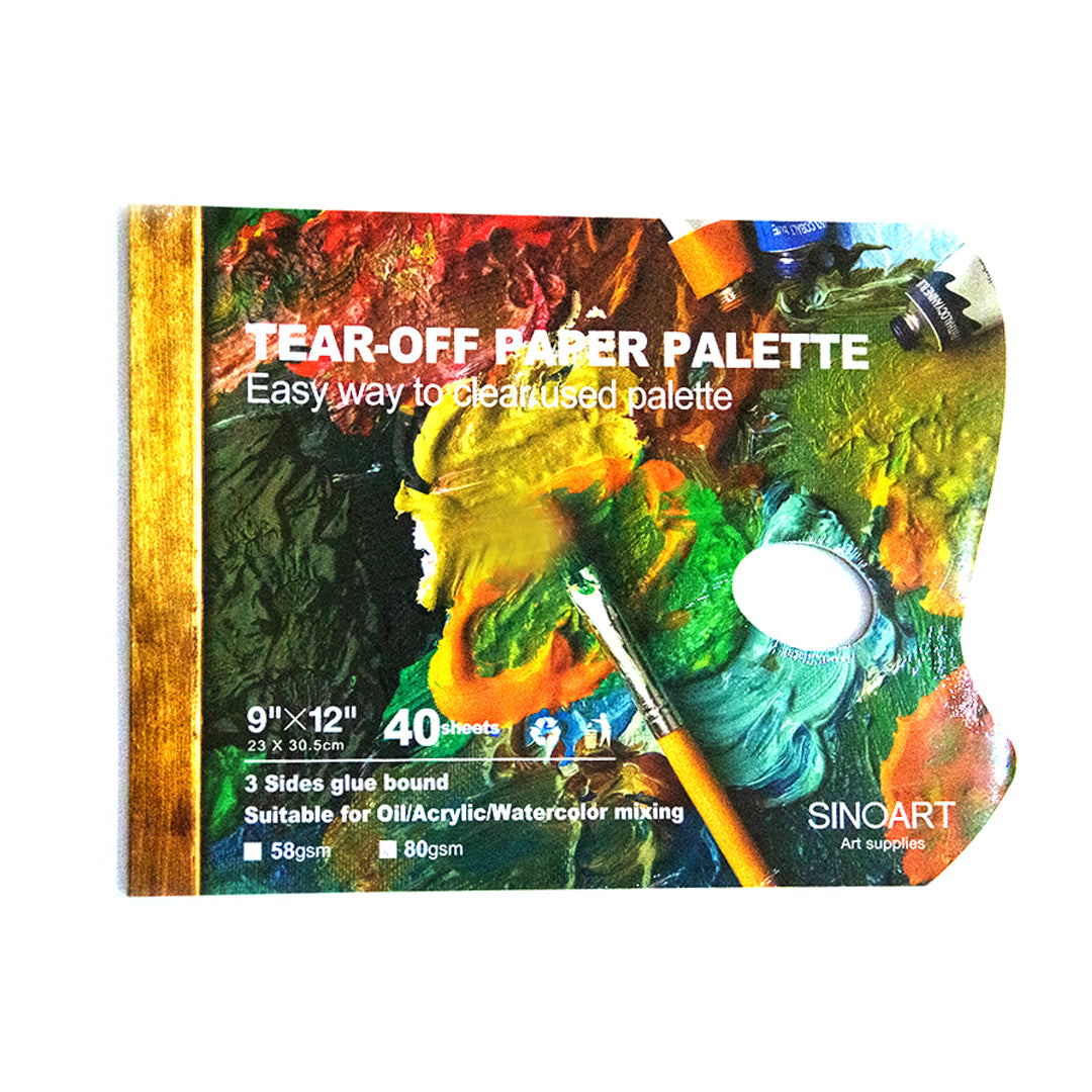 Sinoart paper palette 9x12 40shts - Al Masam Stationery LLC Main image