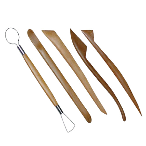 Sinoart POTTERY TOOLS - 8" 5PC/SET - Al Masam Stationery LLC Main image