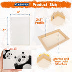 MINI STRETCHED CANVAS 4X6 CM -Z - Al Masam Stationery LLC