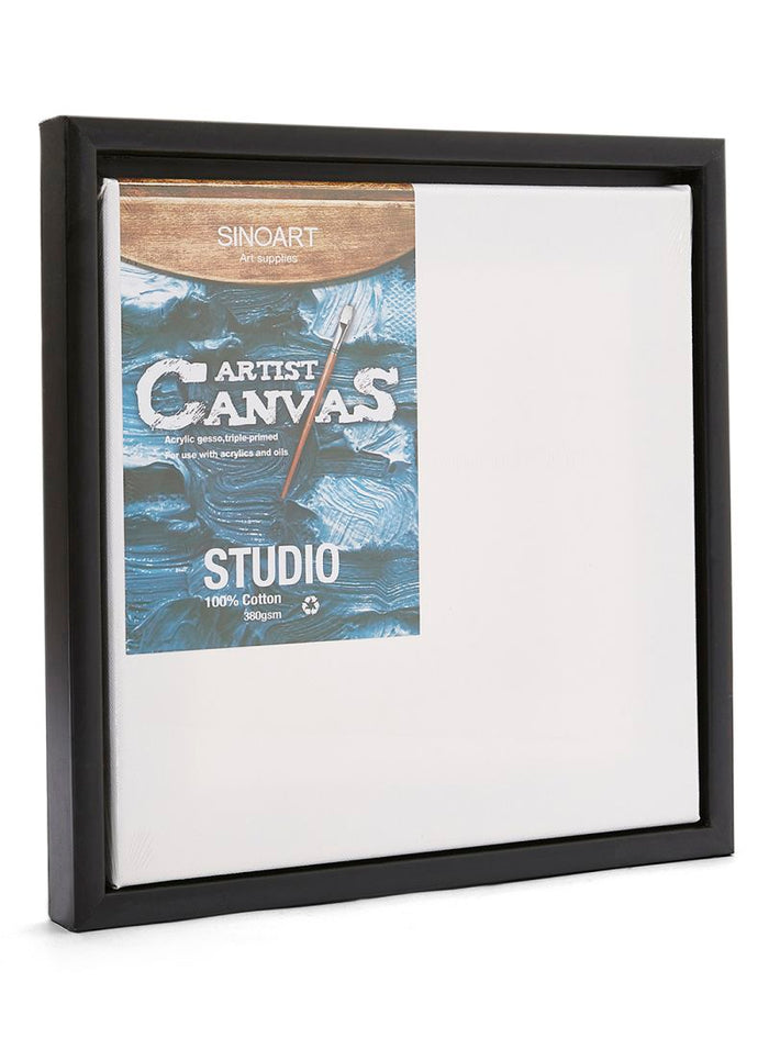 Sinoart Frame Strected Canvas Set,30x30cm Black/White - Al Masam Stationery LLC