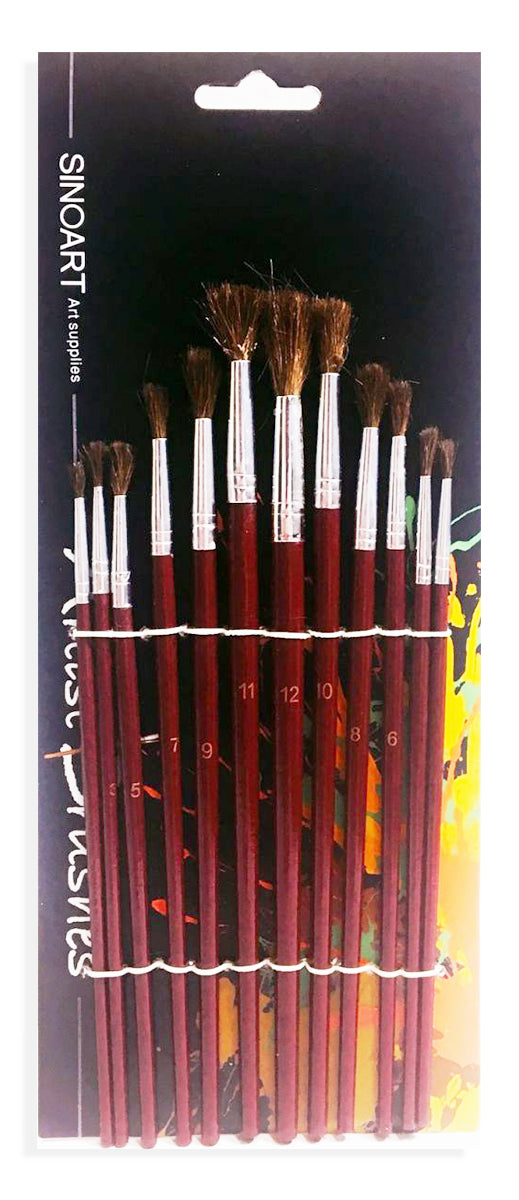 SINOART Watercolour Brush Set - Al Masam Stationery LLC Main image