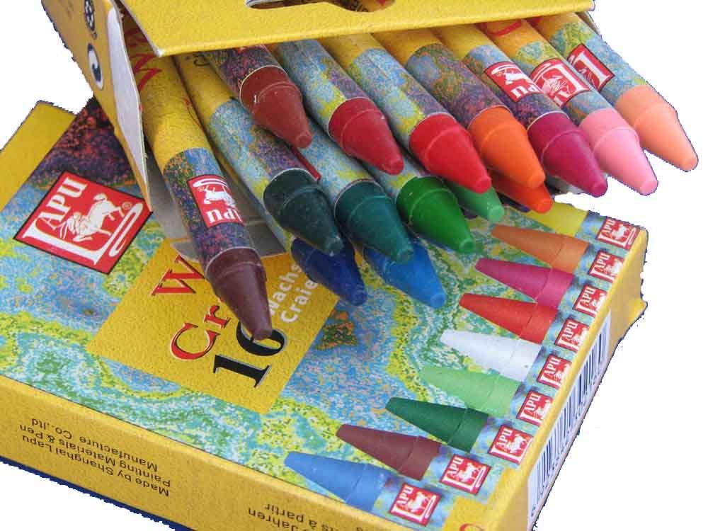 SINOART Wax Crayons -16 Color Secondary image
