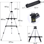 METAL SKETCH EASEL CANVAS HOLD UPTO 137C - SFE0021-N - Al Masam Stationery LLC