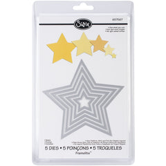 Framelits Die Set 5Pk Stars - Al Masam Stationery LLC