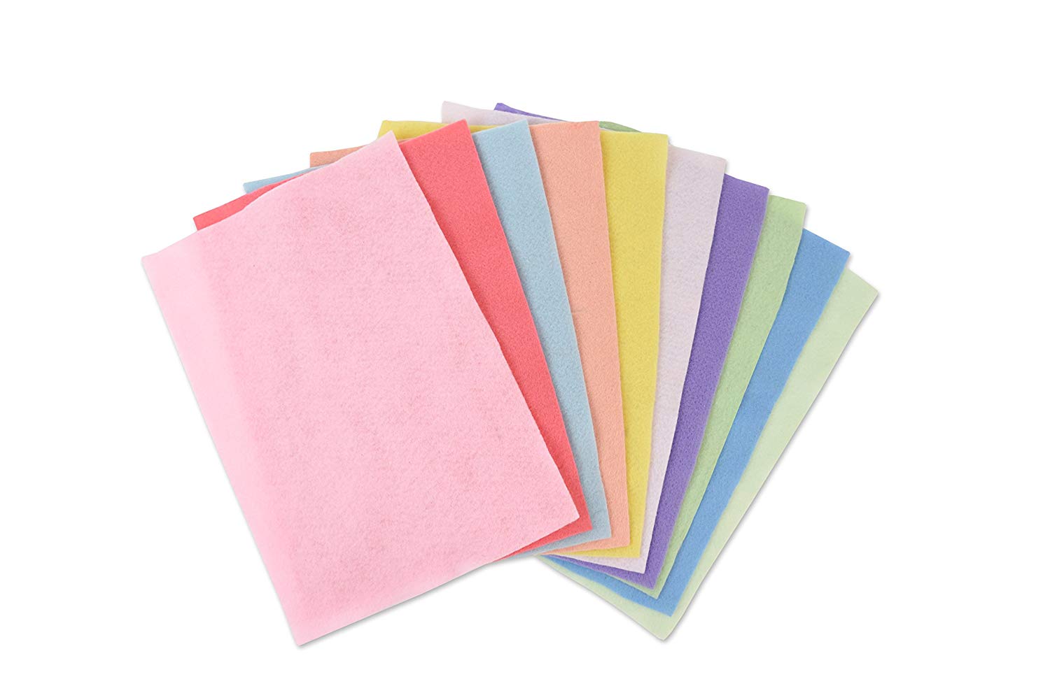 Accessory Felt Sheets 10Pk (10 Colours Pastels) - Al Masam Stationery LLC Main image