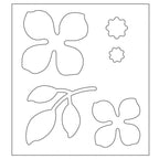 Bigz Die Asian Flower By Debi Potter - Al Masam Stationery LLC