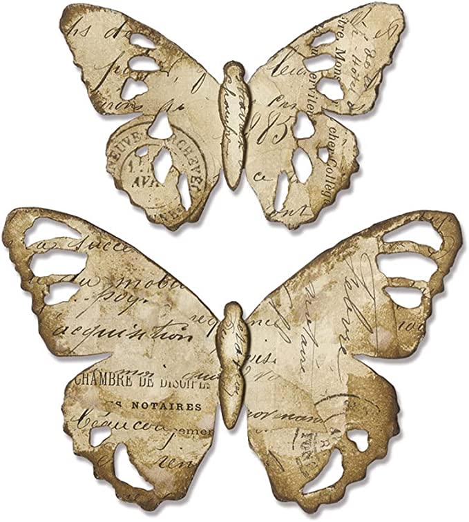 Bigz Die Tattered Butterfly By Tim Holtz - SIZ 664166 - Al Masam Stationery LLC Main image